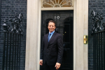 Nigel Huddleston outside 10 Downing Street