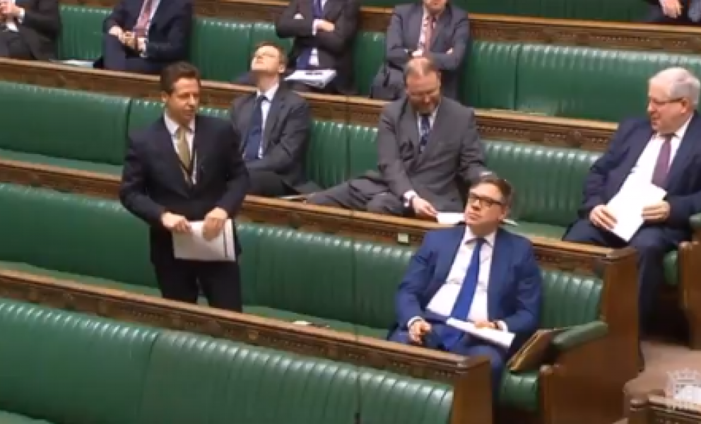 Nigel Huddleston MP at DEFRA questions