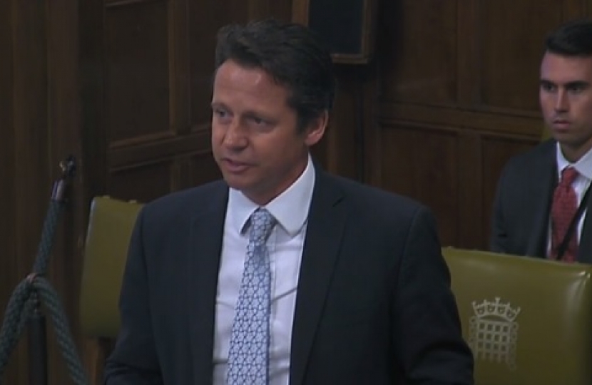Nigel Huddleston MP at Westminster Hall debate