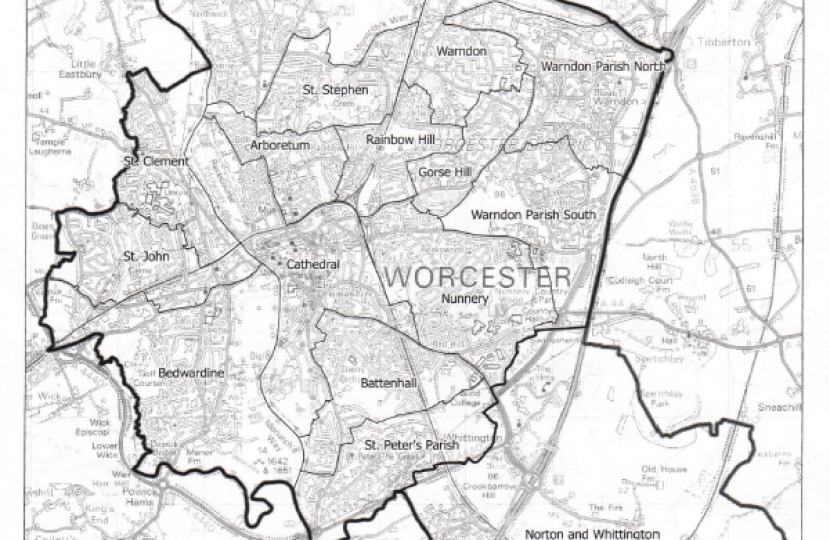 Proposed Worcester constituency
