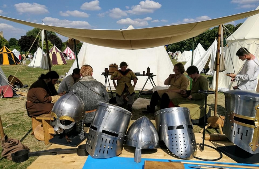 Battle of Evesham re-enactment festival