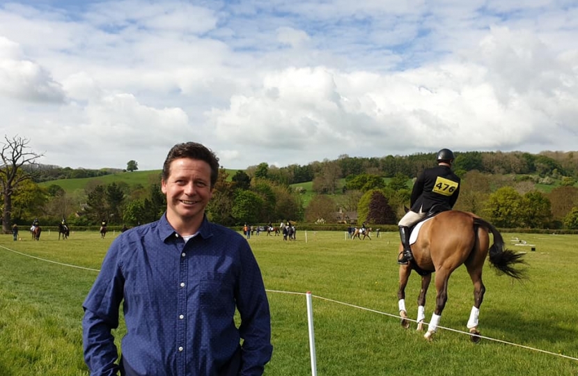 Nigel at Broadyway Horse Trials
