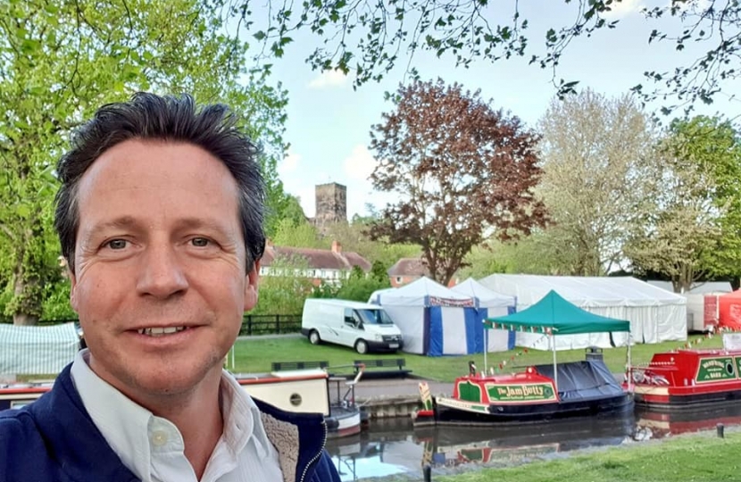 Nigel Huddleston MP at St Richard's Festival