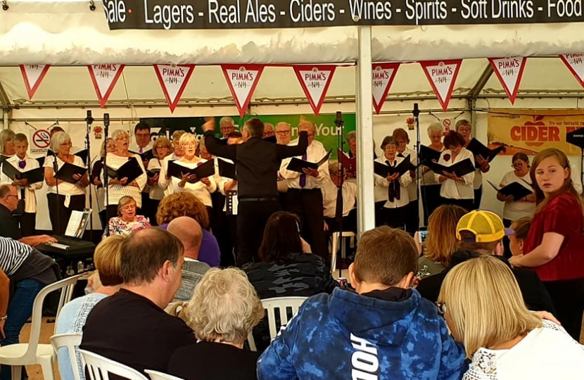 Droitwich Saltfest performers
