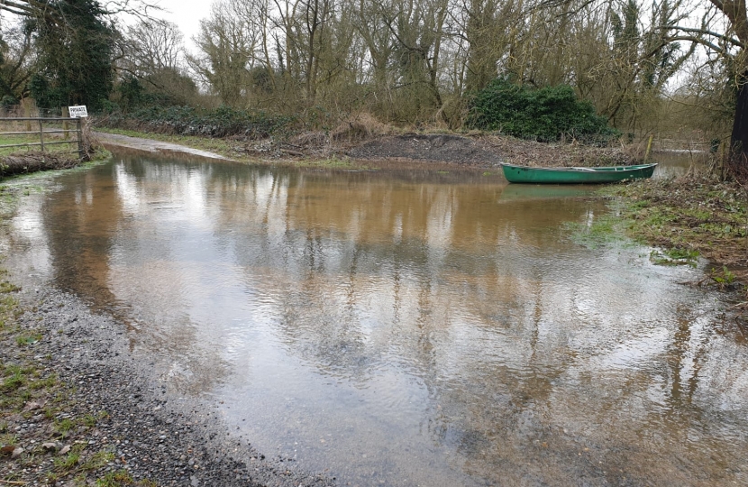 Flooding around the constituency