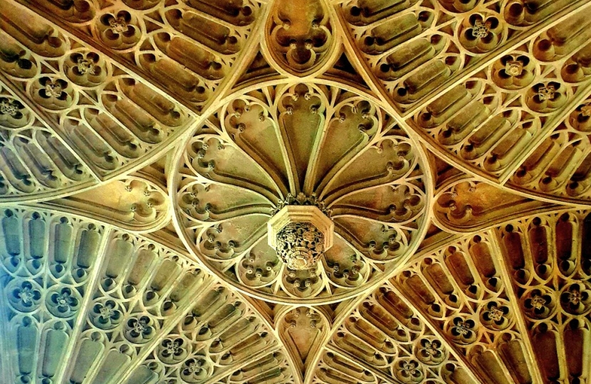 Ceilings of St Lawrence's Church