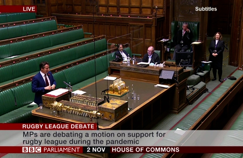 Nigel at adjournment debate