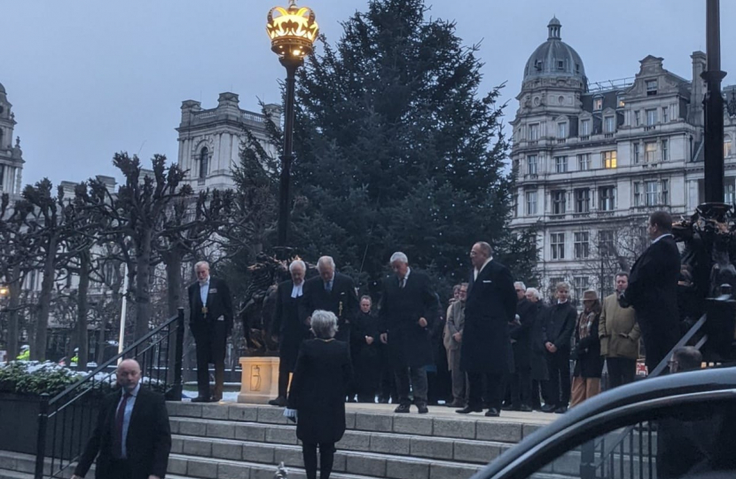 His Majesty King Charles III visits Parliament