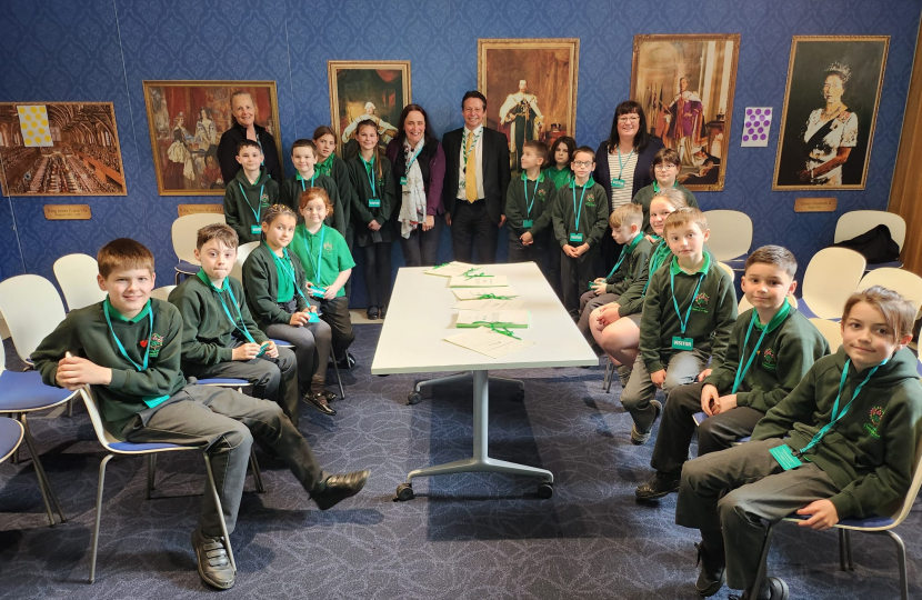 Cleeve Prior Primary School Visits Parliament