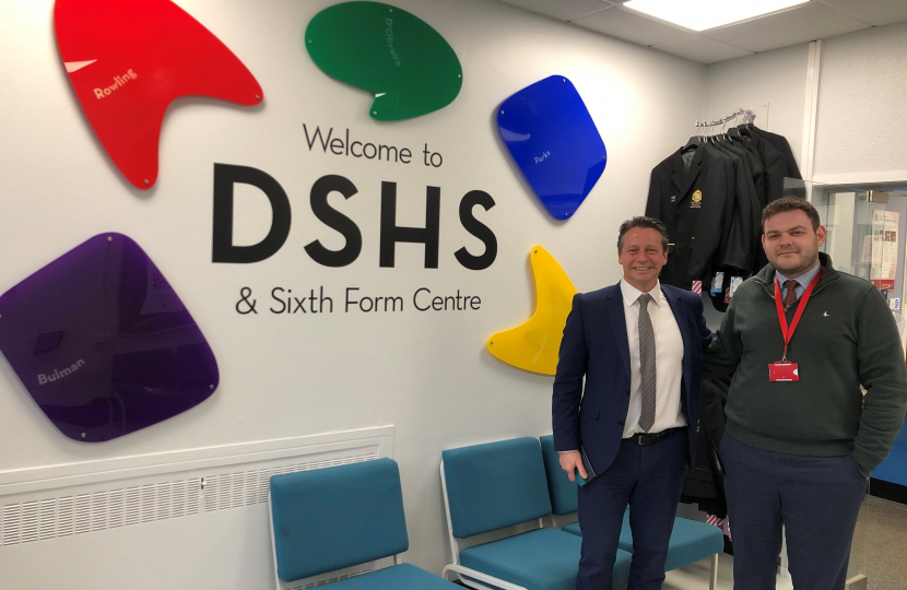 Visit to Droitwich Spa High School