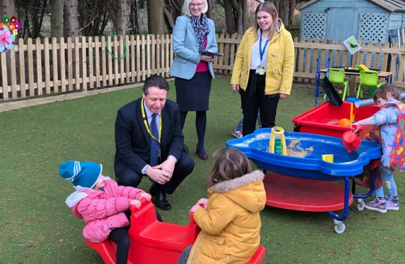 Visit to St Andrews CofE school and Nursery