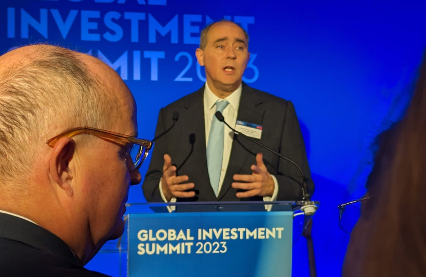 Global Investment Summit at Lancaster House.