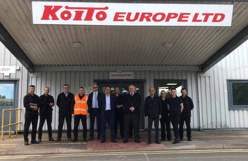 Visit to Koito Europe in Droitwich
