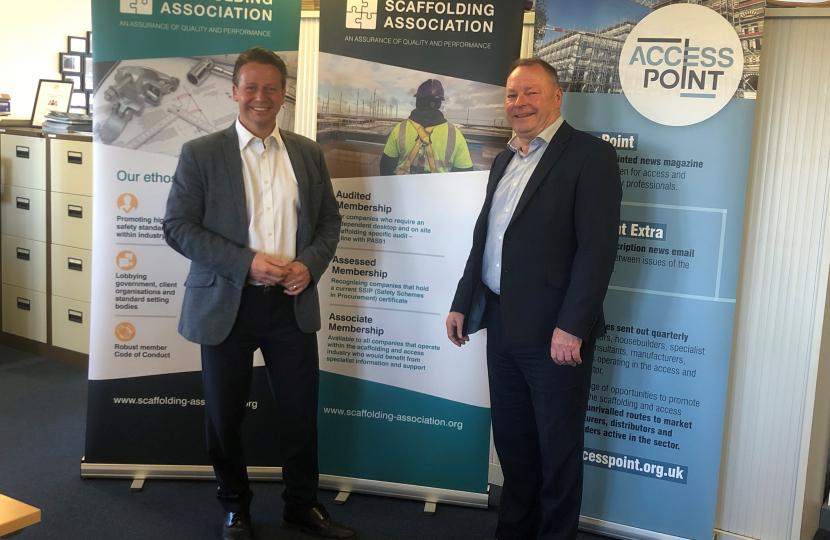 Visit to The Scaffolding Association 