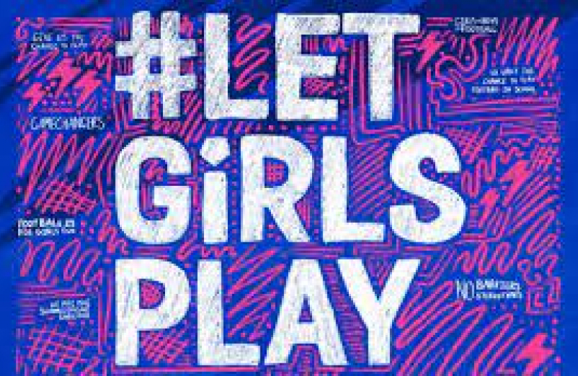 #LetGirlsPlay Biggest Ever Football Session on Friday 8th March 2024
