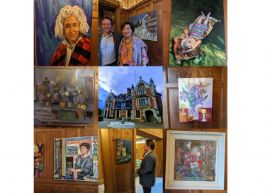 Art Exhibition at the Wood Norton Hotel 