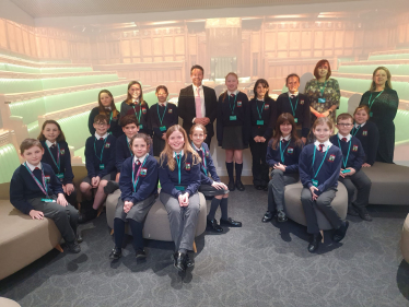 Westacre Middle School Visits Parliament