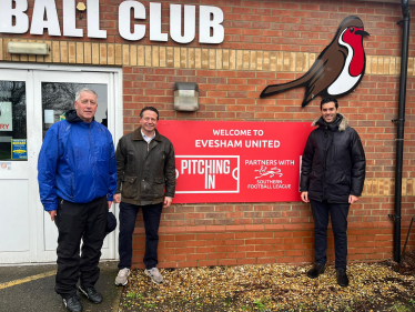 Attending an Evesham United FC Half-Term Session