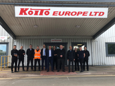 Visit to Koito Europe in Droitwich