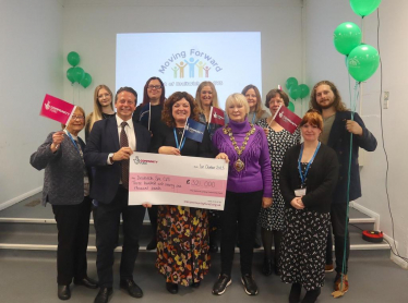 Droitwich Spa CVS launches 'Next Steps' Initiative with National Lottery Community Fund support.