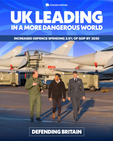 UK Defence Spending to Reach 2.5% of GDP